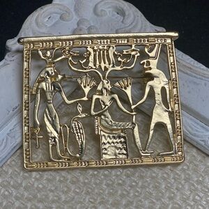 NEW Egyptian Revival Style Brooch